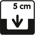 Pflanztiefe: 5 cm